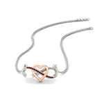 Load image into Gallery viewer, infinity-ruby-two-tone-pendant-necklace-in-FDPD11206GRUDR-NL-WG.jpg