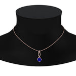 Load image into Gallery viewer, Infinity Solitaire Pendant