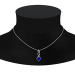 Load image into Gallery viewer, Infinity Solitaire Pendant