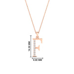 Load image into Gallery viewer, initial-f-diamond-pendant-necklace-in-FDPD11292F-NL-RG