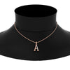 Load image into Gallery viewer, initial-pendant-alphabet-a-with-diamond-in-FDPD11292A-NL-RG