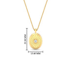 Load image into Gallery viewer, inner-light-diamond-medallion-pendant-in-yellow-gold
