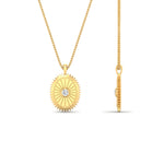 Load image into Gallery viewer, inner-light-diamond-medallion-pendant-in-yellow-gold