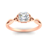 Load image into Gallery viewer, irish-split-asscher-cut-solitaire-diamond-ring-in-rose-gold-FD9286ASANGLE5-NL-RG