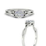 Load image into Gallery viewer, irish-split-cushion-cut-solitaire-diamond-ring-in-white-gold-FD9286CUANGLE3-NL-WG