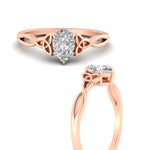 Load image into Gallery viewer, irish-split-pear-shaped-solitaire-diamond-ring-in-rose-gold-FD9286PEANGLE3-NL-RG