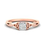 Load image into Gallery viewer, irish-split-princess-cut-solitaire-diamond-ring-in-rose-gold-FD9286PR-NL-RG