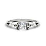 Load image into Gallery viewer, irish-split-princess-cut-solitaire-diamond-ring-in-white-gold-FD9286PR-NL-WG