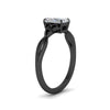 Load image into Gallery viewer, irish-split-radiant-cut-solitaire-diamond-ring-in-black-gold-FD9286RAANGLE2-NL-BG