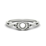 Load image into Gallery viewer, irish-split-semi-mount-solitaire-diamond-ring-in-white-gold-FD9286SM-NL-WG
