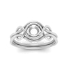Load image into Gallery viewer, knot-solitaire-diamond-setting-in-platinum-FDENR9535SMRANGLE5-NL-WG