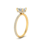 Load image into Gallery viewer, lab-created-asscher-diamond-under-halo-pave-engagement-ring-in-yellow-gold-FD10060ASRANGLE2-NL-YG.jpg?v=1770718242