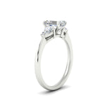 Load image into Gallery viewer, lab-diamond-emerald-cut-3-stone-ring-in-white-gold-fdenr9210emrangle2-nl-wg