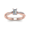 Load image into Gallery viewer, lab-grown-emerald-cut-twisted-vine-engagement-ring-in-14K-rose-gold-FD8253EMRANGLE5-NL-RG