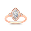 Load image into Gallery viewer, lab-grown-marquise-diamond-halo-ring-vintage-style-in-rose-gold-fdenr11745mqangle5-nl-rg.jpg