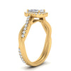 Load image into Gallery viewer, lab-grown-radiant-cut-twisted-bridal-diamond-ring-in-yellow-gold-FD9212RARANGLE2-NL-YG