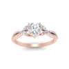 Load image into Gallery viewer, lab-made-heart-shaped-twisted-engagement-ring-in-rose-gold-FDENR3211HTRANGLE5-NL-RG