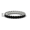 Load image into Gallery viewer, ladies-2-carat-black-diamond-princess-cut-eternity-band-in-white-gold-FD10203PRBGBLACK-2.00CT-NL-WG-HW.jpg