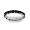 Load image into Gallery viewer, ladies-2-carat-black-diamond-princess-cut-eternity-band-in-white-gold-FD10203PRBGBLACKANGLE5-2.00CT-NL-WG.jpg