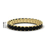 Load image into Gallery viewer, ladies-2-carat-black-diamond-princess-cut-eternity-band-in-yellow-gold-FD10203PRBGBLACK-2.00CT-NL-YG-HW.jpg