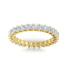 Load image into Gallery viewer, ladies-2-carat-diamond-princess-cut-eternity-band-in-yellow-gold-FD10203PRBANGLE5-2.00CT-NL-YG.jpg