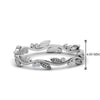 Load image into Gallery viewer, leaf-and-curl-diamond-enamel-band-in-white-gold-FDEWB8349B-NL-WG