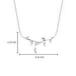 Load image into Gallery viewer, leaf-necklace-in-FDPD8582ANGLE2-NL-WG