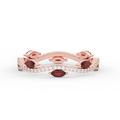 leaf-on-vine-wedding-band-with-marquise-diamond-in-rose-gold-fdenr3211fbsleep-nl-rg