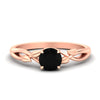 Load image into Gallery viewer, leaf-vine-round-solitaire-black-diamond-engagement-ring-in-rose-gold-fdens11688rorgblacksleep-nl-rg.jpg?v=1777267103