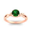 Load image into Gallery viewer, leaf-vine-round-solitaire-emerald-engagement-ring-in-rose-gold-fdens11688rorgemgrangle5-nl-rg.jpg?v=1777267103