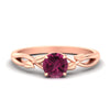 Load image into Gallery viewer, leaf-vine-round-solitaire-pink-sapphire-engagement-ring-in-rose-gold-fdens11688rorgsadrpisleep-nl-rg.jpg?v=1777267104