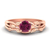 Load image into Gallery viewer, leaf-vine-round-solitaire-pink-sapphire-wedding-ring-set-in-rose-gold-fdens11688rogsadrpisleep-nl-rg.jpg?v=1777270309