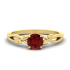 Load image into Gallery viewer, leaf-vine-round-solitaire-ruby-engagement-ring-in-yellow-gold-fdens11688rorgrudrsleep-nl-yg.jpg?v=1777267104