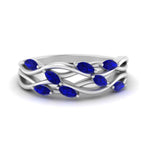 Load image into Gallery viewer, leaf-wide-sapphire-wedding-band-in-white-gold-FD9476GSABL-NL-WG.jpg