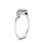 Load image into Gallery viewer, leaves-cushion-cut-halo-diamond-engagement-ring-with-ruby-in-white-gold-FD9827CURGRUDRANGLE2-NL-WG.jpg?v=1770891187