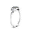 Load image into Gallery viewer, leaves-cushion-cut-halo-engagement-ring-with-black-diamond-in-white-gold-FD9827CURGBLACKANGLE2-NL-WG.jpg?v=1770891187
