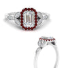 Load image into Gallery viewer, leaves-emerald-cut-halo-diamond-engagement-ring-with-ruby-in-white-gold-FD9827EMRGRUDRANGLE3-NL-WG.jpg?v=1770891203