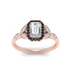 Load image into Gallery viewer, leaves-emerald-cut-halo-engagement-ring-with-black-diamond-in-rose-gold-FD9827EMRGBLACKANGLE5-NL-RG.jpg?v=1770891203