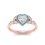 Load image into Gallery viewer, leaves-heart-shaped-halo-diamond-engagement-ring-with-blue-topaz-in-rose-gold-FD9827HTRGICBLTOANGLE5-NL-RG.jpg?v=1770891218