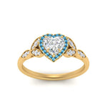 Load image into Gallery viewer, leaves-heart-shaped-halo-diamond-engagement-ring-with-blue-topaz-in-yellow-gold-FD9827HTRGICBLTOANGLE5-NL-YG.jpg?v=1770891218