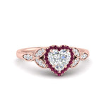 Load image into Gallery viewer, leaves-heart-shaped-halo-diamond-engagement-ring-with-pink-sapphire-in-rose-gold-FD9827HTRGSADRPI-NL-RG.jpg?v=1770891218