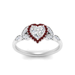 Load image into Gallery viewer, leaves-heart-shaped-halo-diamond-engagement-ring-with-ruby-in-white-gold-FD9827HTRGRUDRANGLE5-NL-WG.jpg?v=1770891218