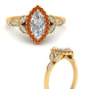 Load image into Gallery viewer, leaves-marquise-cut-halo-diamond-engagement-ring-with-orange-sapphire-in-yellow-gold-FD9827MQRGSAORANGLE3-NL-YG_1c08cebb-d0c9-41c8-b73e-fd285a8267ea.jpg?v=1770891368