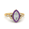 Load image into Gallery viewer, leaves-marquise-cut-halo-diamond-engagement-ring-with-purple-topaz-in-yellow-gold-FD9827MQRGVITO-NL-YG_f5609abb-8f6b-4b9b-88e3-35d8ae5671d4.jpg?v=1770891369