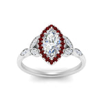 Load image into Gallery viewer, leaves-marquise-cut-halo-diamond-engagement-ring-with-ruby-in-white-gold-FD9827MQRGRUDRANGLE5-NL-WG_87e9339c-f518-49ac-95f6-b0e15aaafe4d.jpg?v=1770891368