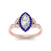 Load image into Gallery viewer, leaves-marquise-cut-halo-diamond-engagement-ring-with-sapphire-in-rose-gold-FD9827MQRGSABLANGLE5-NL-RG_848fd481-e42d-4024-af40-f9bfd3bb254c.jpg?v=1770891368