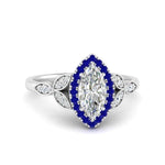 Load image into Gallery viewer, leaves-marquise-cut-halo-diamond-engagement-ring-with-sapphire-in-white-gold-FD9827MQRGSABL-NL-WG_d91d0a60-cdb7-4c02-bb79-5a83eb3e7c61.jpg?v=1770891369