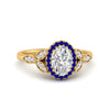 Load image into Gallery viewer, leaves-oval-shaped-halo-diamond-engagement-ring-with-sapphire-in-yellow-gold-FD9827OVRGSABL-NL-YG.jpg?v=1770891253