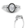 Load image into Gallery viewer, leaves-oval-shaped-halo-engagement-ring-with-black-diamond-in-white-gold-FD9827OVRGBLACKANGLE3-NL-WG.jpg?v=1770891254