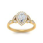 Load image into Gallery viewer, leaves-pear-shaped-halo-diamond-engagement-ring-in-yellow-gold-FD9827PERANGLE5-NL-YG.jpg?v=1770891269